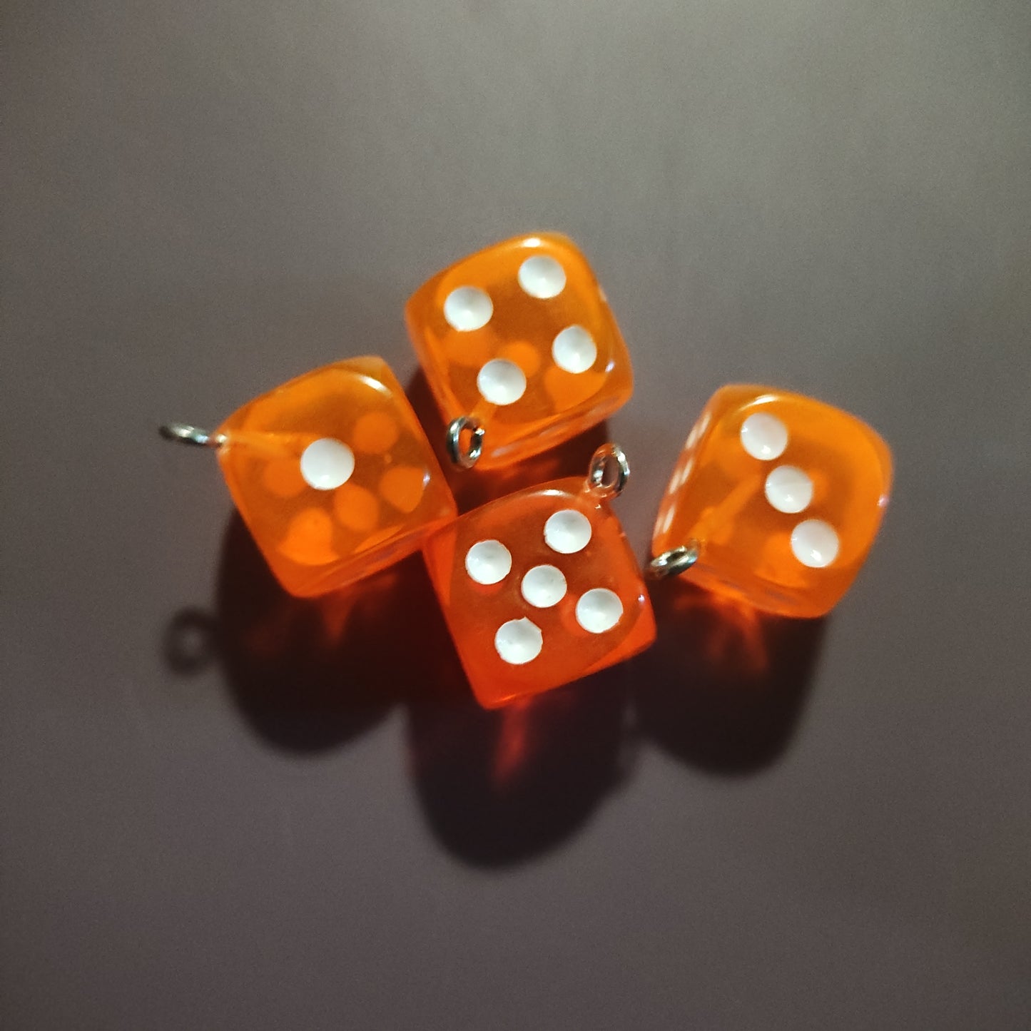 Orange Dice