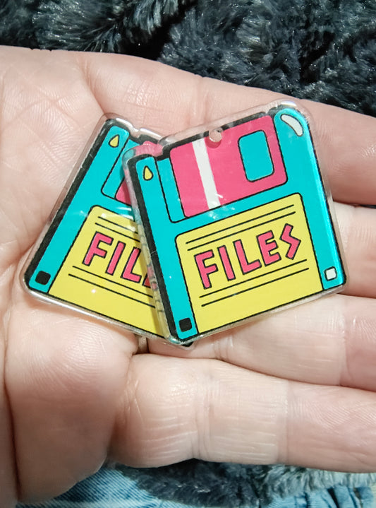 Floppy Disk Earrings