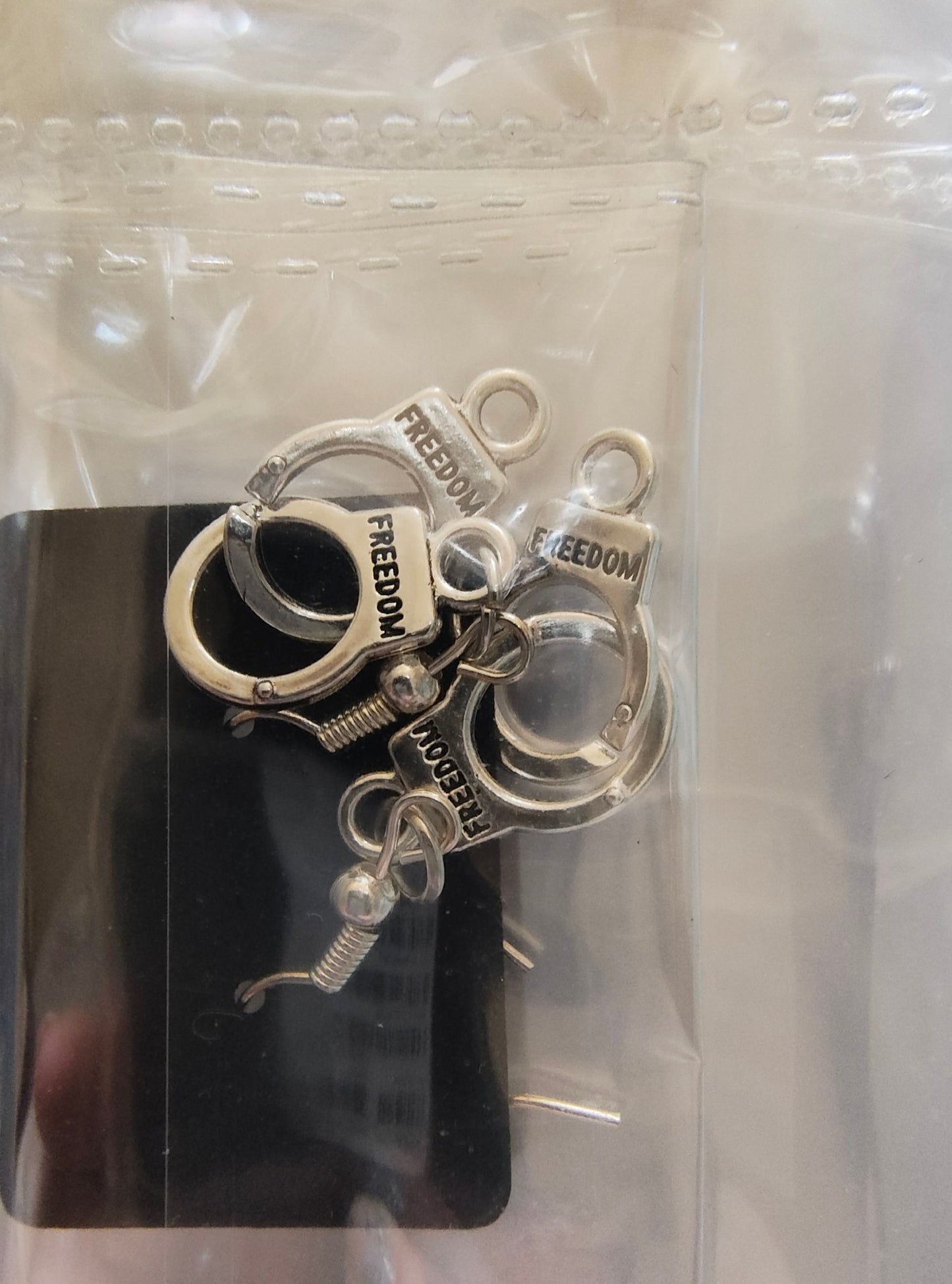 Police Handcuff Earrings