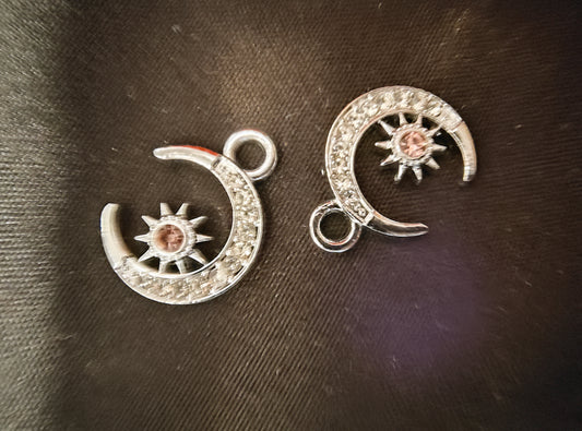 Sun and moon Earrings