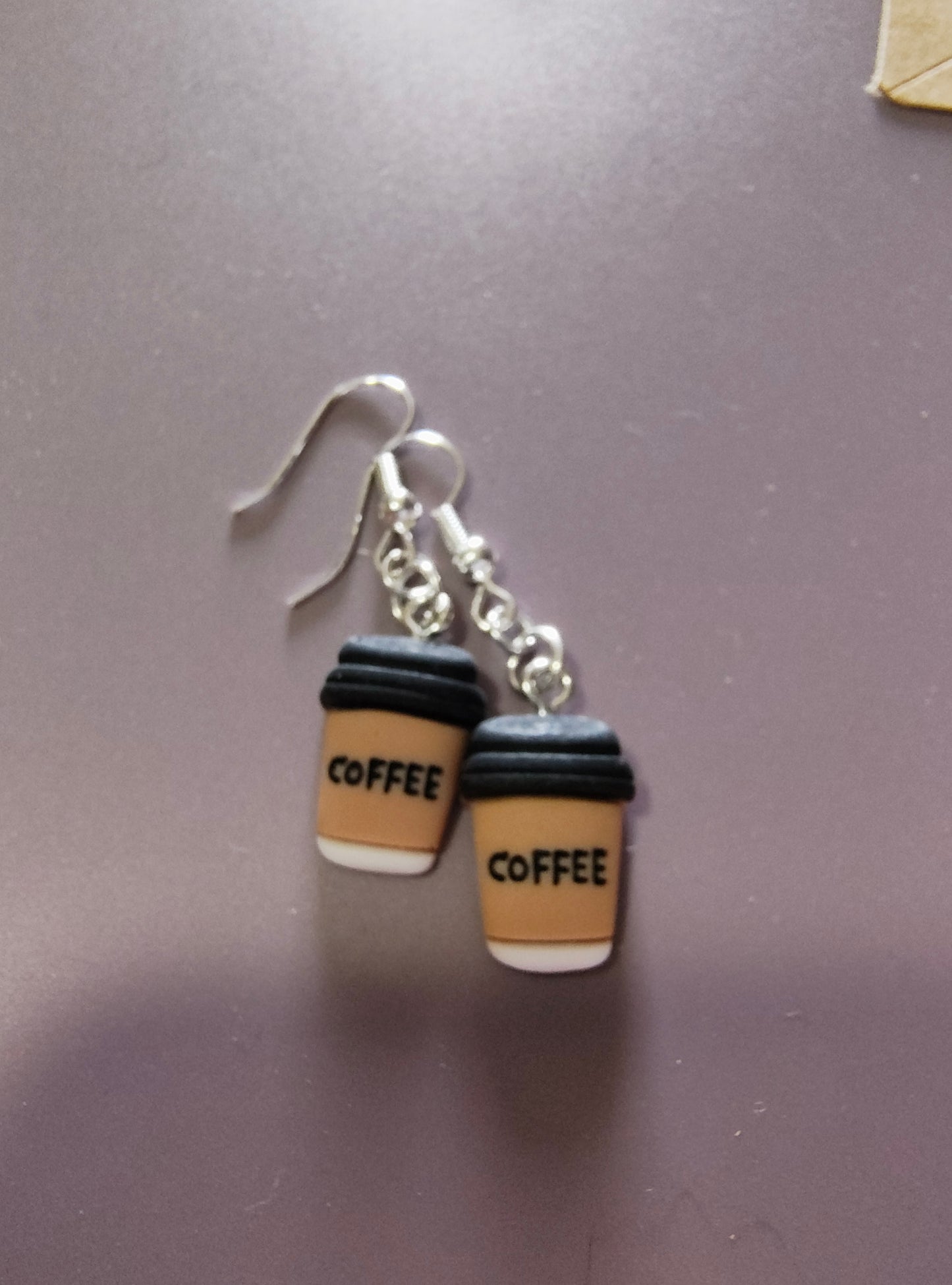 Coffee Earrings