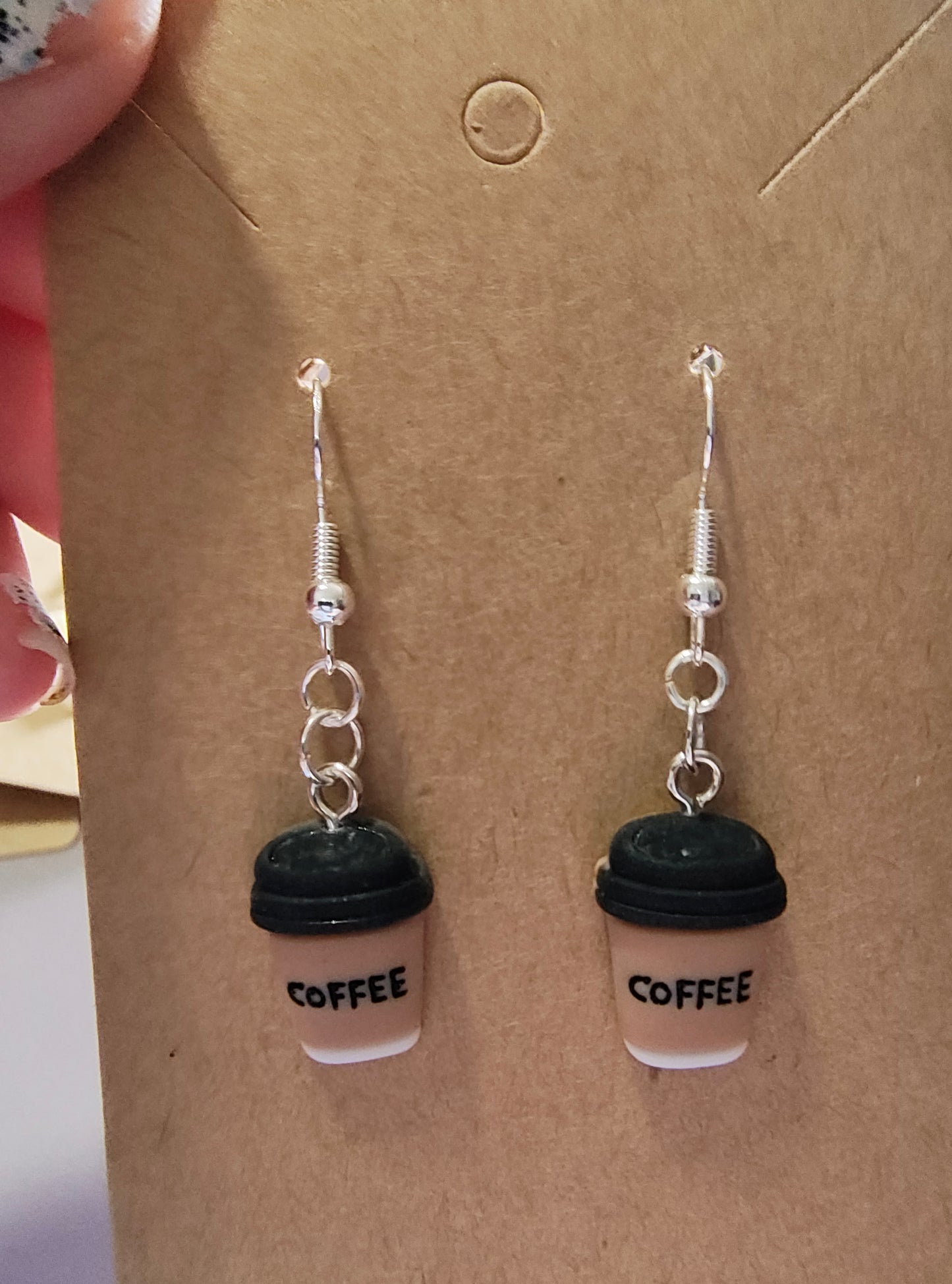 Coffee Earrings