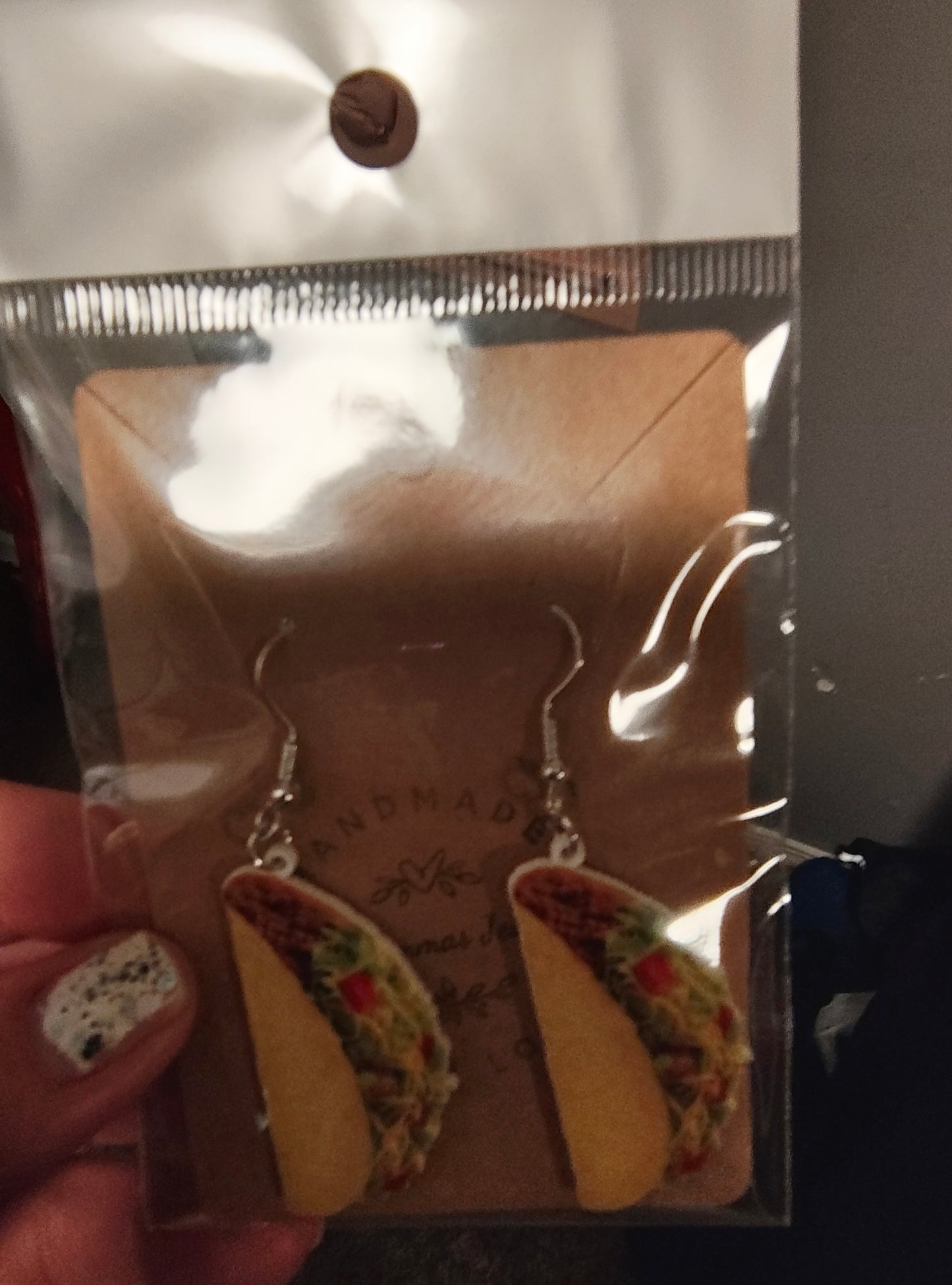 Taco Earrings