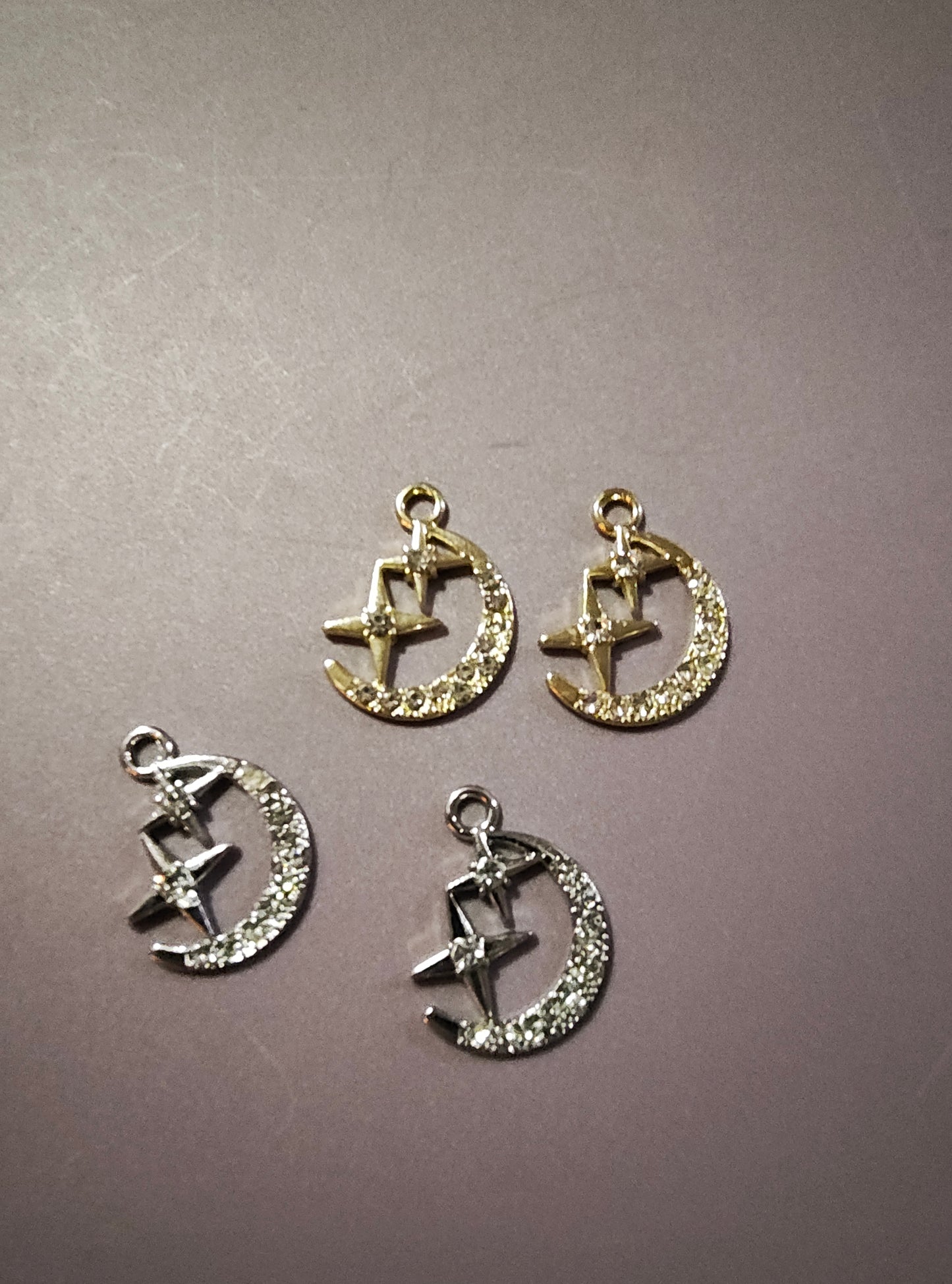 Moon/Star Earrings